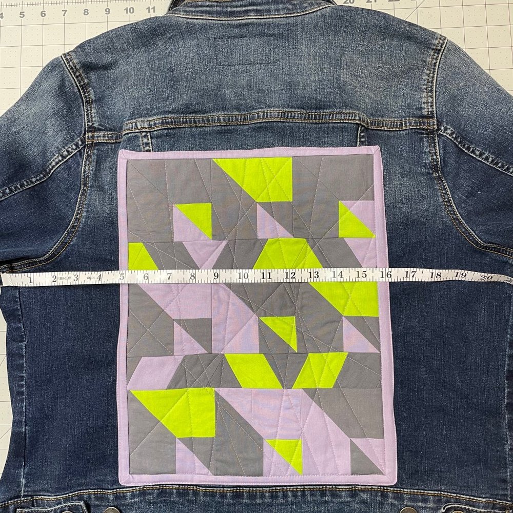 Torrid Denim Jacket With Original Patchwork Panel - image 6